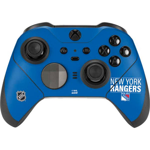 NHL New York Rangers Lineup Xbox Elite Wireless Controller Series 2 Skin