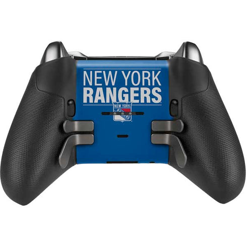 NHL New York Rangers Lineup Xbox Elite Wireless Controller Series 2 Skin