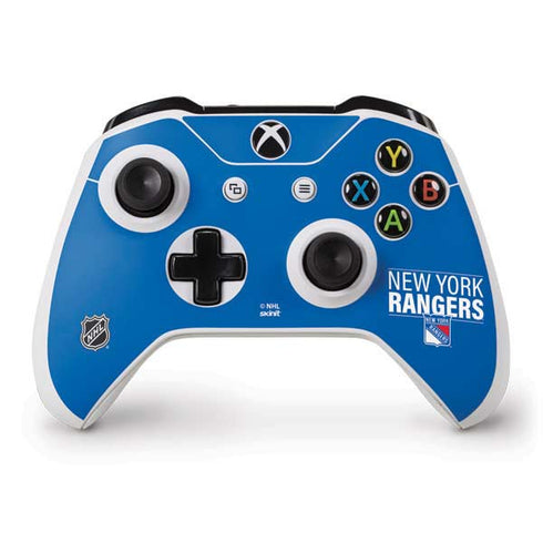 NHL New York Rangers Lineup Xbox One S Controller Skin