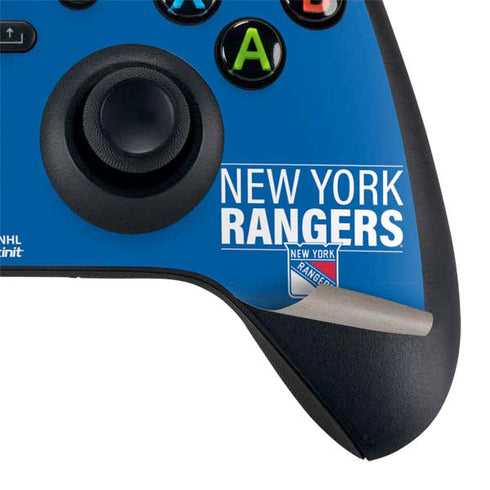 NHL New York Rangers Lineup Xbox Series X Controller Skin