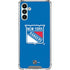 NHL New York Rangers Solid Background Galaxy A13 5G Clear Case
