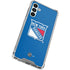 NHL New York Rangers Solid Background Galaxy A13 5G Clear Case