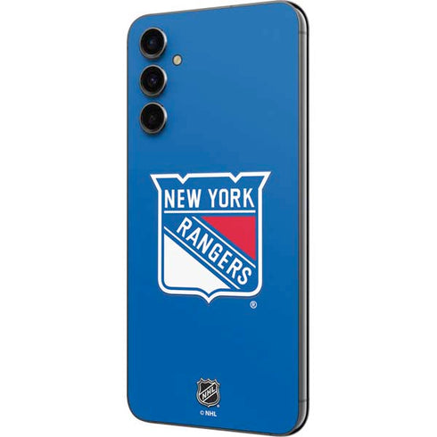 NHL New York Rangers Solid Background Galaxy A14 5G Skin