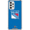 NHL New York Rangers Solid Background Galaxy A53 5G Clear Case