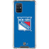 NHL New York Rangers Solid Background Galaxy A71 5G Clear Case