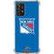 NHL New York Rangers Solid Background Galaxy A72 5G Clear Case