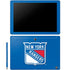 NHL New York Rangers Solid Background Galaxy Book 12in Skin