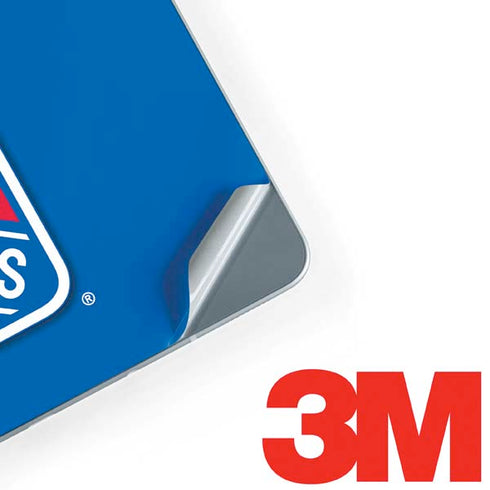 NHL New York Rangers Solid Background Galaxy Book 12in Skin