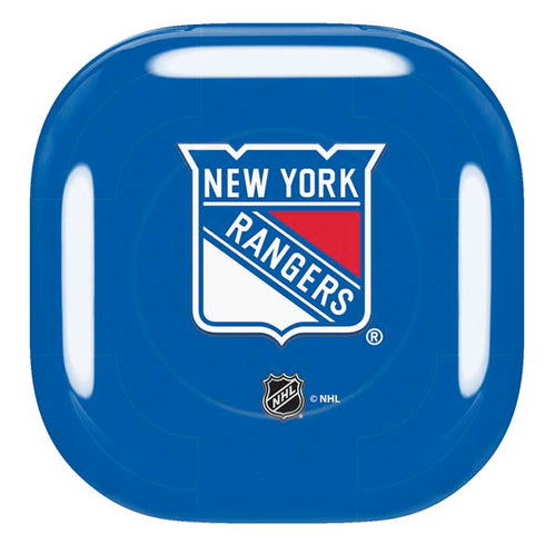 NHL New York Rangers Solid Background Galaxy Buds Pro Skin