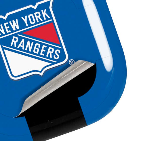 NHL New York Rangers Solid Background Galaxy Buds Pro Skin