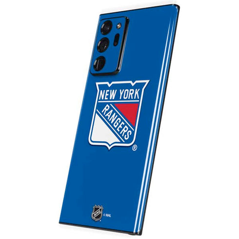 NHL New York Rangers Solid Background Galaxy Note20 Ultra 5G Skin