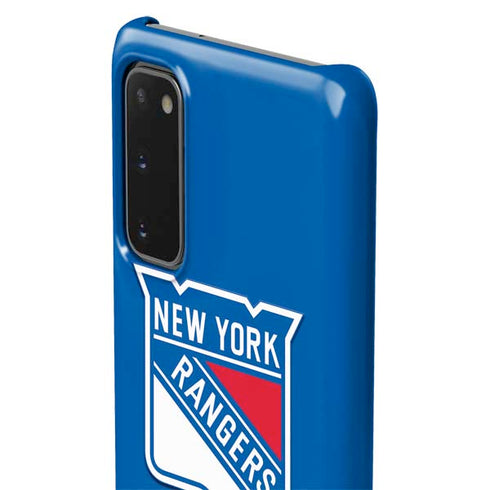 NHL New York Rangers Solid Background Galaxy S20 Lite Case