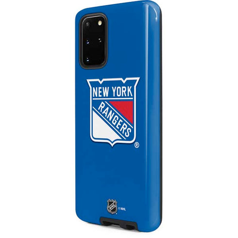 NHL New York Rangers Solid Background Galaxy S20 Plus Pro Case