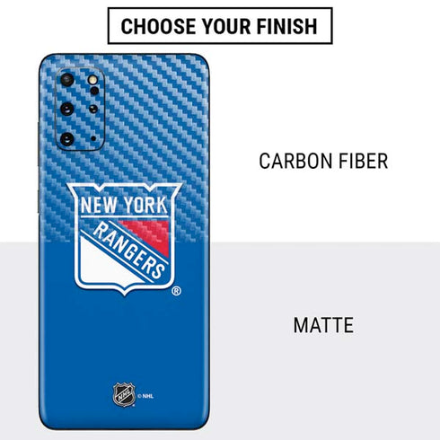 NHL New York Rangers Solid Background Galaxy S20 Plus Skin