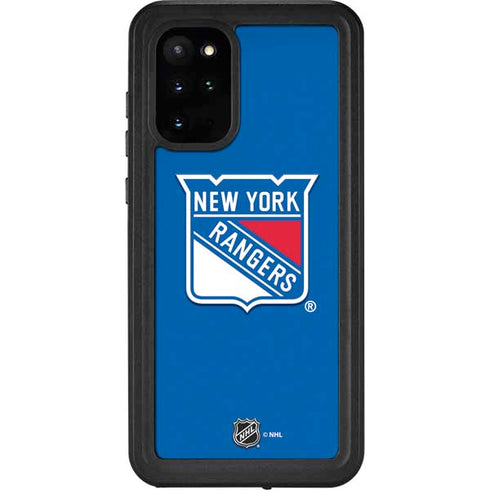 NHL New York Rangers Solid Background Galaxy S20 Plus Waterproof Case