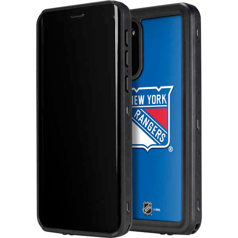 NHL New York Rangers Solid Background Galaxy S20 Plus Waterproof Case