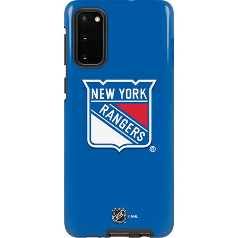 NHL New York Rangers Solid Background Galaxy S20 Pro Case