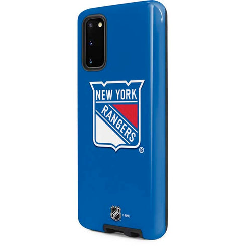 NHL New York Rangers Solid Background Galaxy S20 Pro Case
