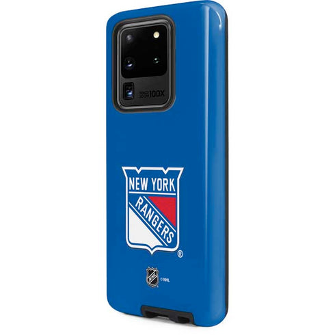 NHL New York Rangers Solid Background Galaxy S20 Ultra 5G Pro Case
