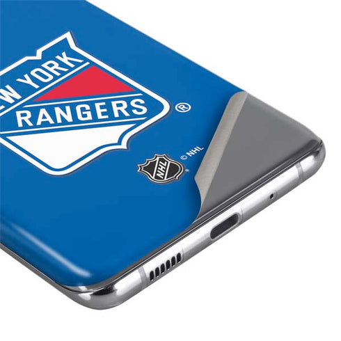NHL New York Rangers Solid Background Galaxy S20 Ultra 5G Skin
