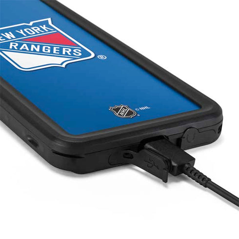 NHL New York Rangers Solid Background Galaxy S20 Waterproof Case