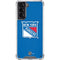 NHL New York Rangers Solid Background Galaxy S21 5G Clear Case