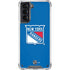 NHL New York Rangers Solid Background Galaxy S21 5G Clear Case