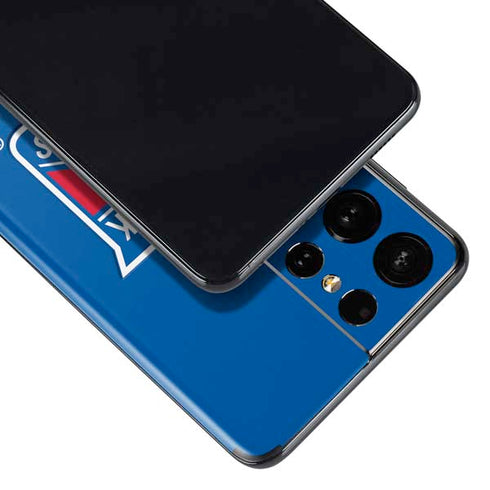 NHL New York Rangers Solid Background Galaxy S21 Ultra 5G Skin
