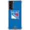 NHL New York Rangers Solid Background Galaxy S22 Clear Case