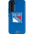 NHL New York Rangers Solid Background Galaxy S22 Pro Case