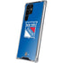 NHL New York Rangers Solid Background Galaxy S22 Ultra Clear Case