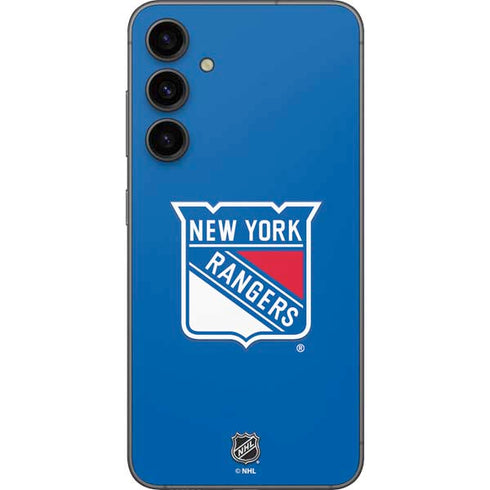 NHL New York Rangers Solid Background Galaxy S23 FE Skin