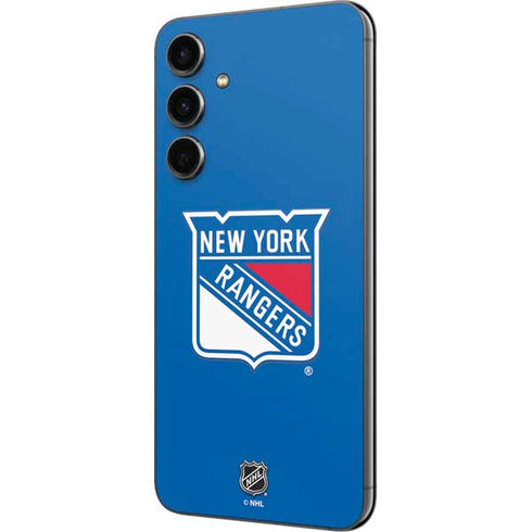 NHL New York Rangers Solid Background Galaxy S23 FE Skin
