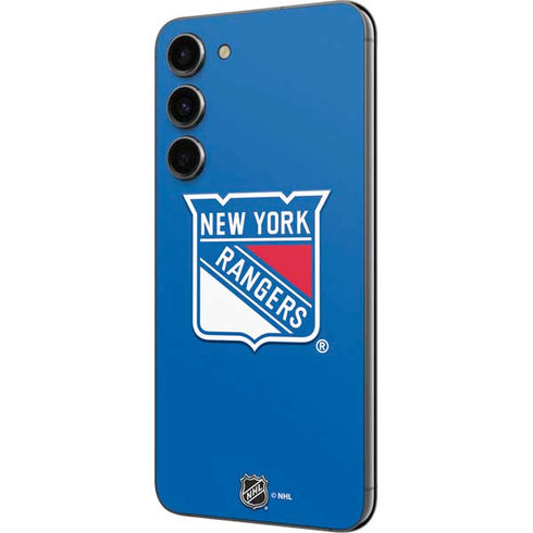 NHL New York Rangers Solid Background Galaxy S23 Plus Skin