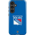 NHL New York Rangers Solid Background Galaxy S24 Impact Case