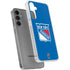 NHL New York Rangers Solid Background Galaxy S24 Plus Clear Case