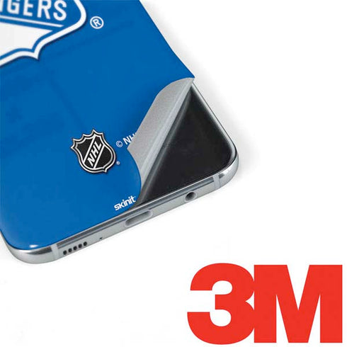 NHL New York Rangers Solid Background Galaxy S8 Skin