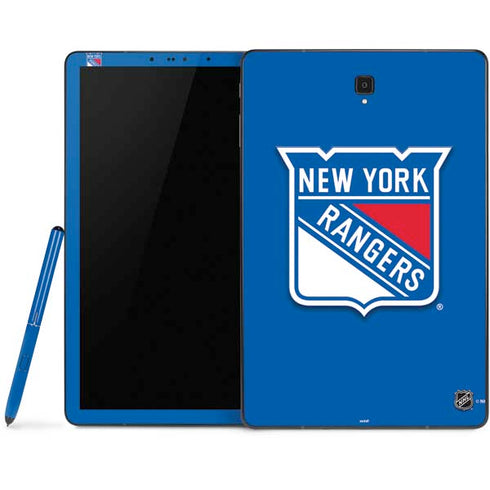 NHL New York Rangers Solid Background Samsung Galaxy Tab Skin