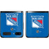 NHL New York Rangers Solid Background Galaxy Z Flip Skin