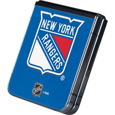 NHL New York Rangers Solid Background Galaxy Z Flip5 5G Skin