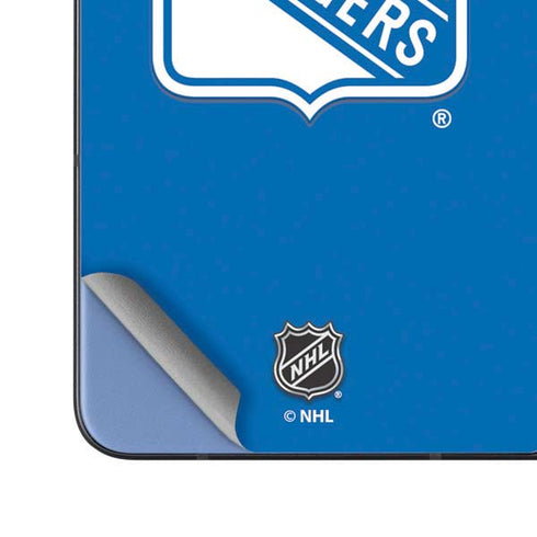 NHL New York Rangers Solid Background Galaxy Z Fold5 5G Skin