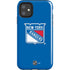 NHL New York Rangers Solid Background iPhone 11 Impact Case