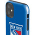 NHL New York Rangers Solid Background iPhone 11 Impact Case