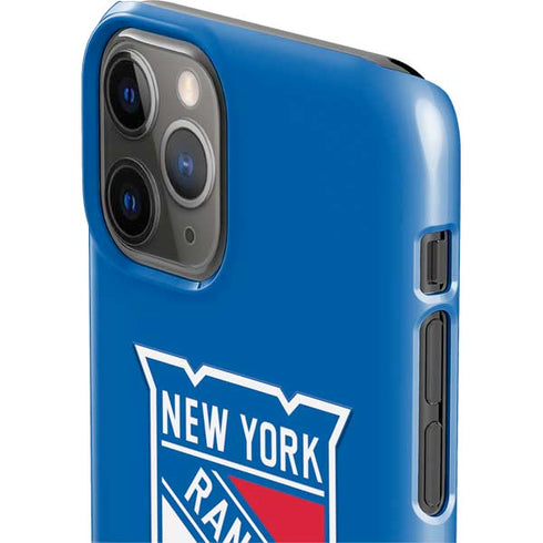 NHL New York Rangers Solid Background iPhone 11 Pro Lite Case