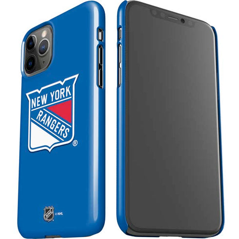NHL New York Rangers Solid Background iPhone 11 Pro Lite Case