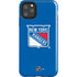 NHL New York Rangers Solid Background iPhone 11 Pro Max Impact Case