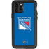 NHL New York Rangers Solid Background iPhone 11 Pro Waterproof Case