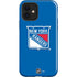 NHL New York Rangers Solid Background iPhone 12 Impact Case