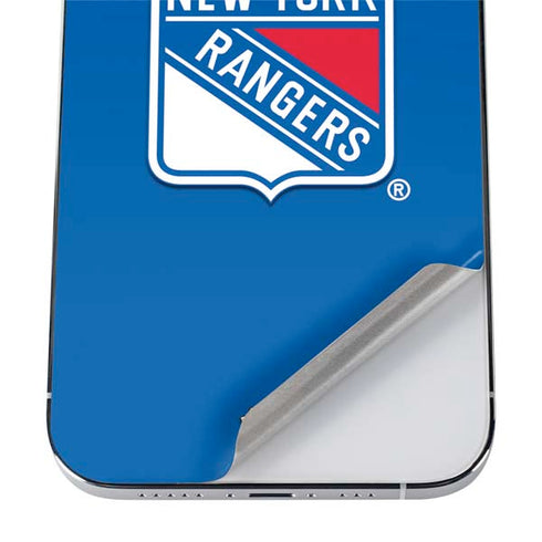 NHL New York Rangers Solid Background iPhone 12 Pro Max Skin