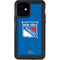 NHL New York Rangers Solid Background iPhone 12 Waterproof Case